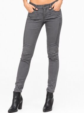 Armani Exchange moto Jeggings